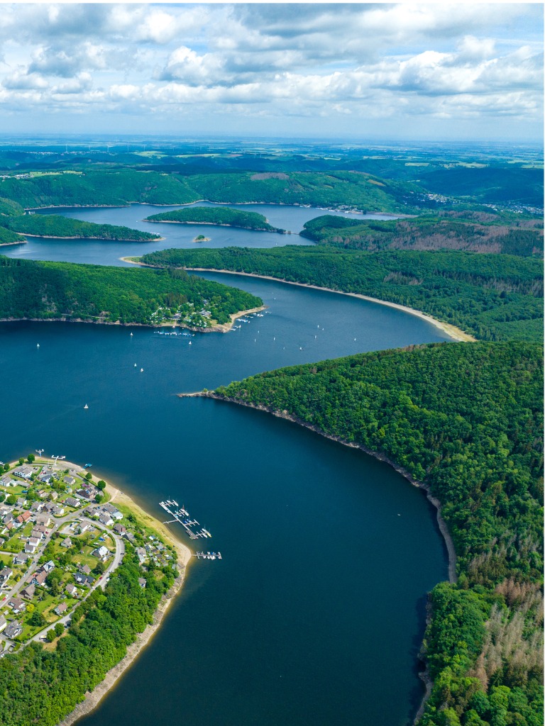 blick auf den rursee